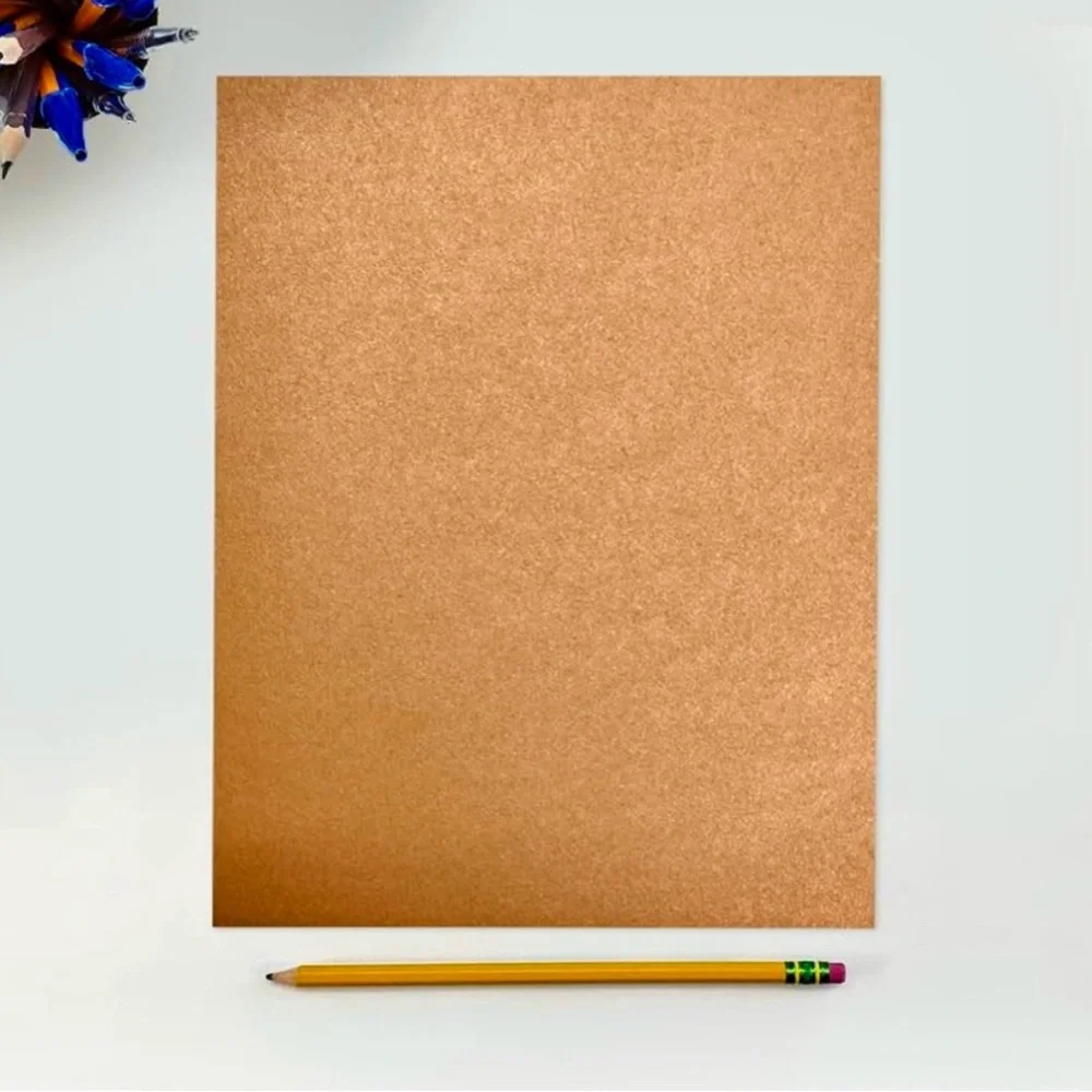LUXPaper Copper Metallic Gold Glitter Cardstock Paper 50 pgs. 80 lb. 8.5”x11”